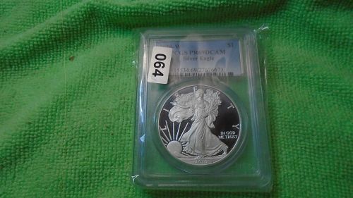 JZCollectableCoins16 2010 W PCGS PR69 DCAM SILVER EAGLE ITEM 064