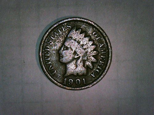 1901 Indian Head Penny