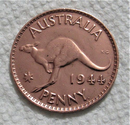 1944 Australia Penny