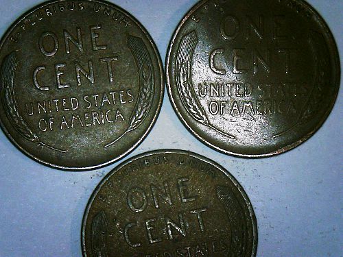 (48) 1930'S Lincoln Wheat Pennies