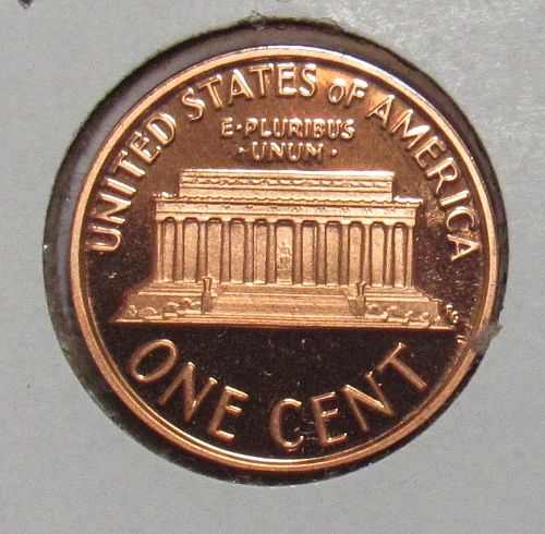 1987 S Proof Lincoln Memorial Cent Small Cent