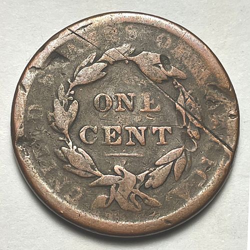 1839 Braided Hair Liberty Head Large Cents Early Copper Penny 4941