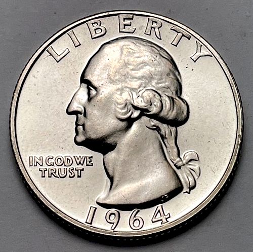 1964 Washington Quarters Silver Composition 4944