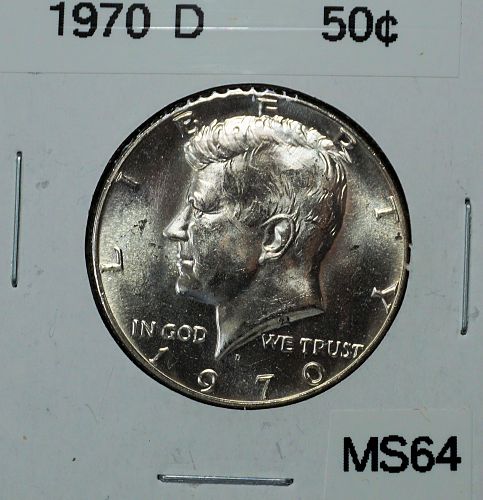 1970 D Kennedy Half Dollar