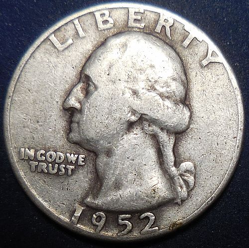 ✅1952-D Silver Quarter✅