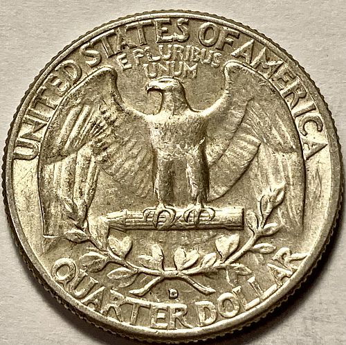 1964 D Washington Quarters