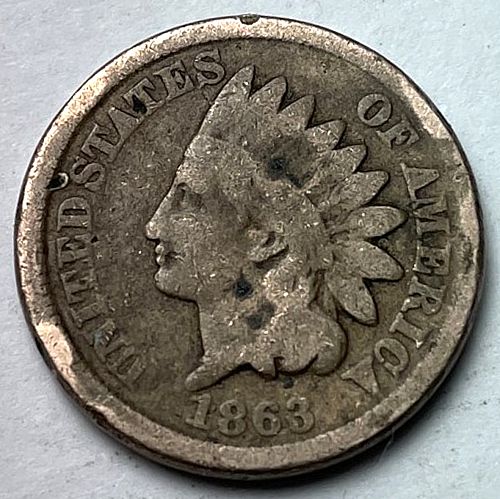 1863 Indian Head Cent.  41121