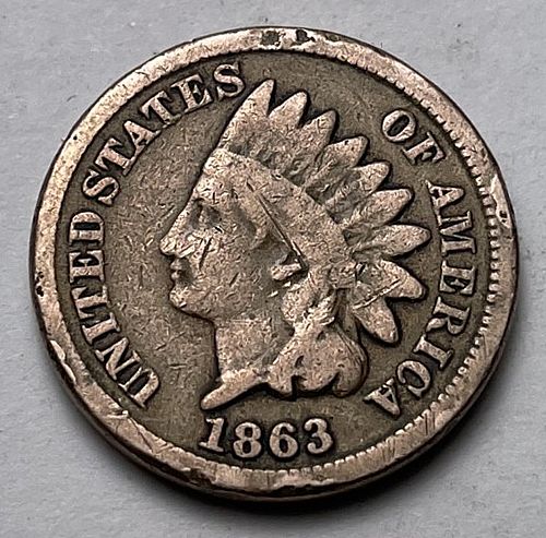 1863 Indian Head Cent.  41124