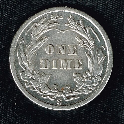 1905 S Barber Dime #N1142