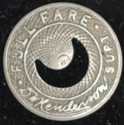 Seattle Municipal Railway (Washington) Full Fare Token