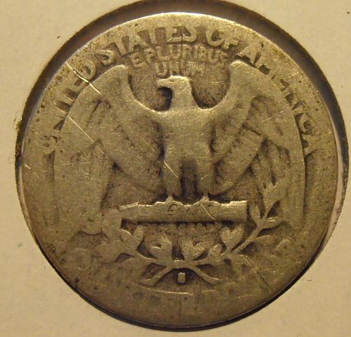 1935 S Washington Silver Quarter,  (35SEW5)