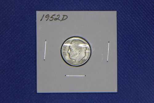 1952D Rossevelt Dime