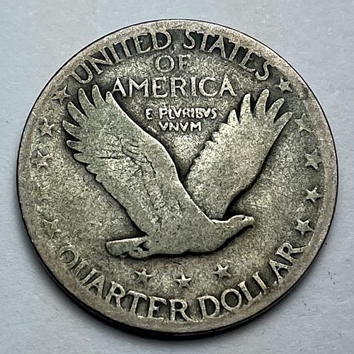1926 Standing Liberty Quarters Type 2  3734