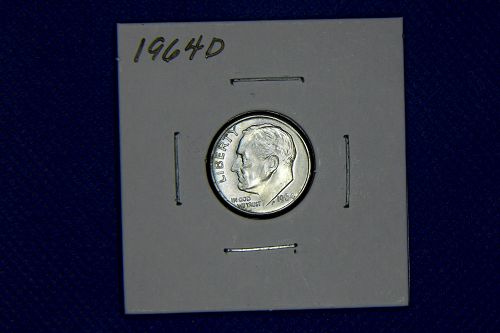 1964D Rossevelt Dime