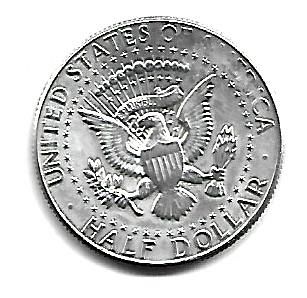 1968   D  KENNEDY HALF DOLLAR ---  MINT ERROR