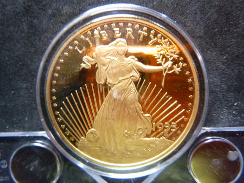 1933 Double Eagle Tribute Proof AMERICAN MINT COPY