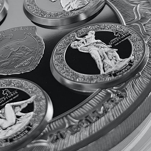 Ecstasy of Saint Teresa 5 oz Silver Coin Palau 2021