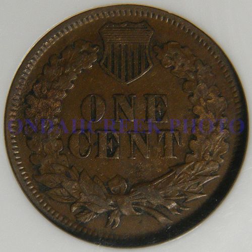 1874 Indian Head Cent NGC XF 40 BN Snow 8