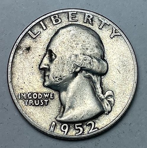 1952 S Washington Quarters Silver Composition 11541