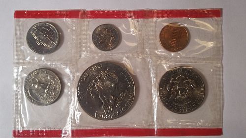 1978 D US Half Mint Uncirdulated Set