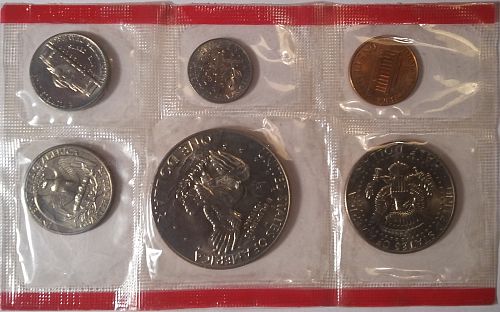 1978 D US Half Mint Uncirdulated Set