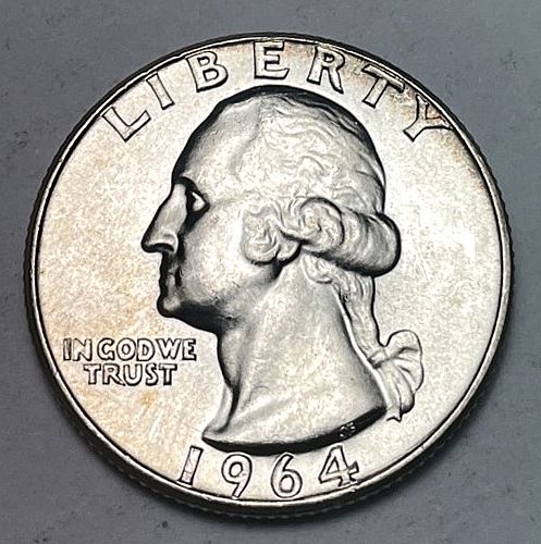 1964 Washington Quarters Silver Composition 5231