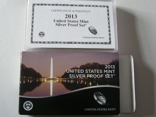 2013 S US Mint 14 Coin Silver Proof Set