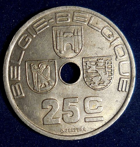 ✅1938 Belgium Quarter✅