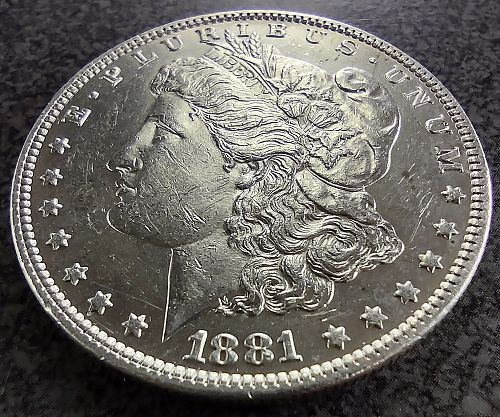 1881 O Morgan Silver Dollar Brilliant Uncirculated