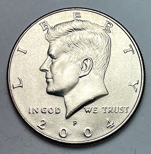 2004 P Kennedy Half Dollars Clad Composition 5512