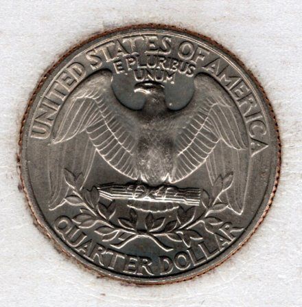 1977d Washington Quarter -#B-8