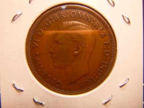 GREAT BRITAIN 1939 ONE PENNY