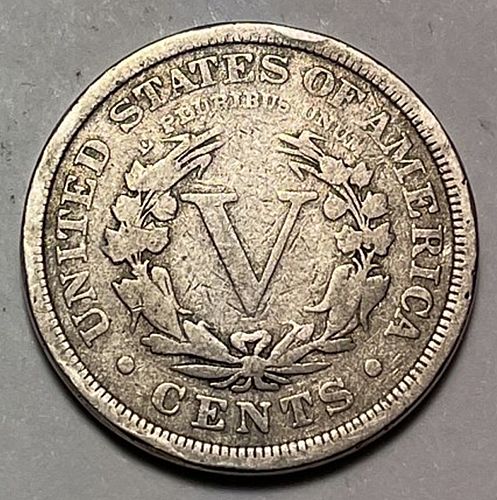 1901 Liberty Nickels Liberty Head "V" Nickel 5833