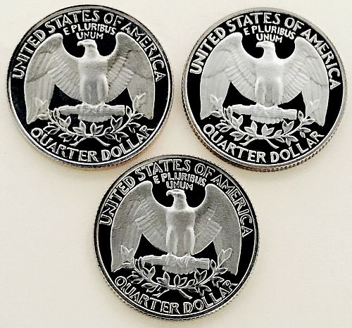 83-85**S WASHINGTON PROOFS! MIRACULOUS CAMEOS!