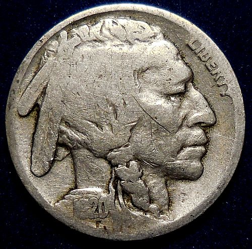 1920-P Buffalo Nickel