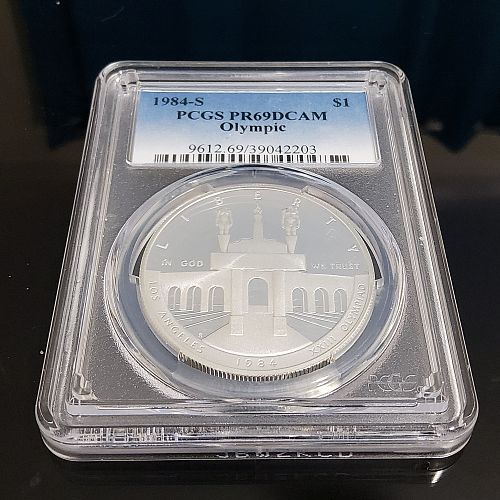 1984-S $1 Olympic Dollar 90% Silver