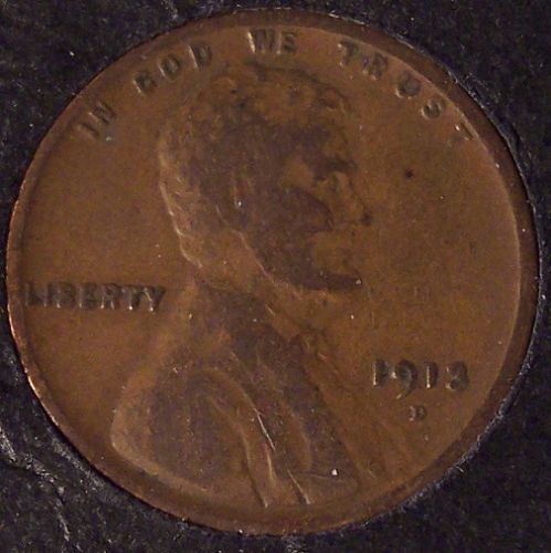 1913-D Lincoln Wheat Cent VF #0328
