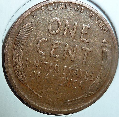 1916-S Very Fine Lincoln Wheat Cent  VF ( 150-A )