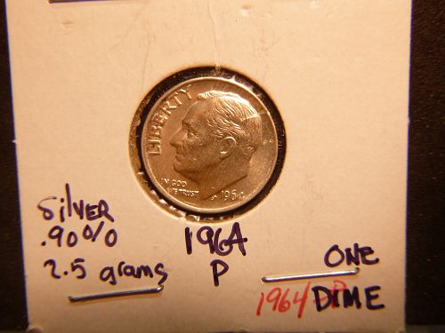 Dimes >> Roosevelt >> 1964-P