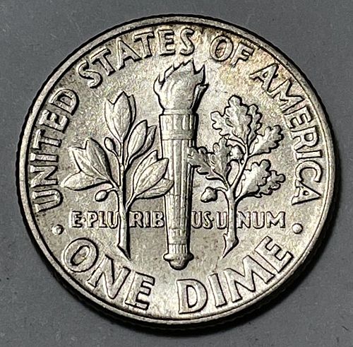 1951 Roosevelt Dimes Silver Composition 6331