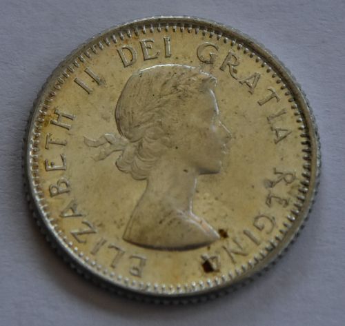 1959 Elizabeth II Ten Cent - Canada