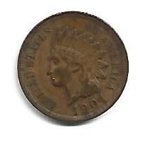 1904  INDIAN HEAD CENT