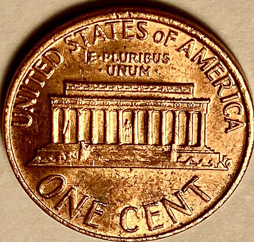 1974 S Lincoln Memorial Cent Small Cents