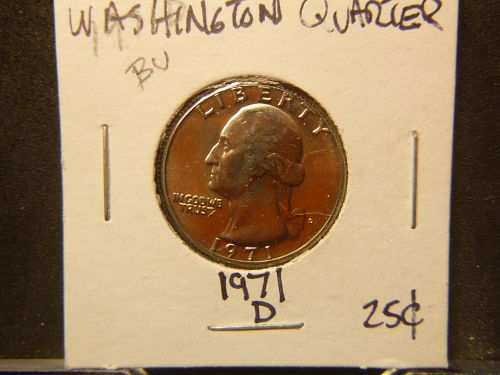 1971 D Washington Quarters