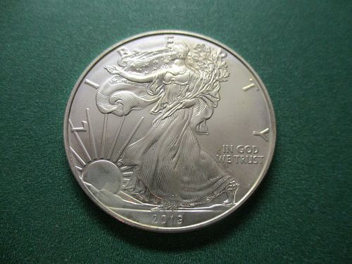 2019  American Silver Eagle.  Item: E 19.