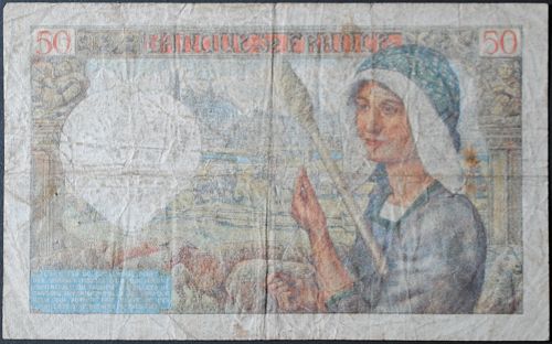 France P93 50 Francs Fine