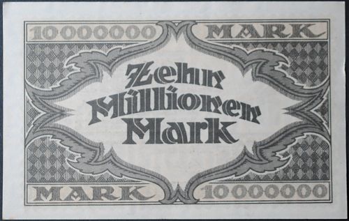 Germany/Hamburg Hugo Stinnes Linien 10 Million Mark AU