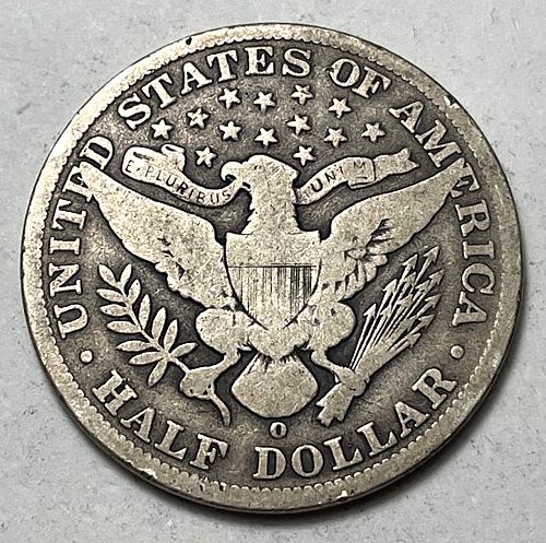 1906 O Barber Half Dollars 6233