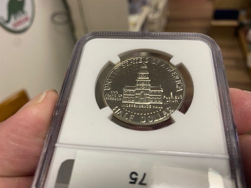 NGC PF69 ULTRA CAMEO 1776-1976 S KENNEDY 40% HALF DOLLAR 50C
