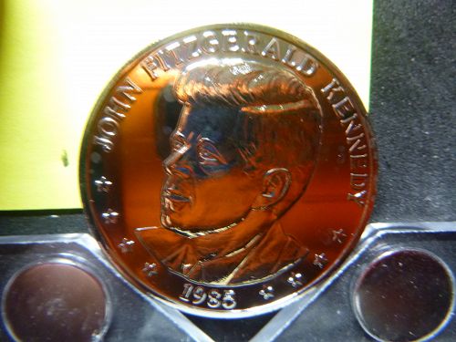 JOHN FITZERALD KENNEDY 1985 DOUBLE EAGLE TWENTY FIFTH ANNIVERSARY